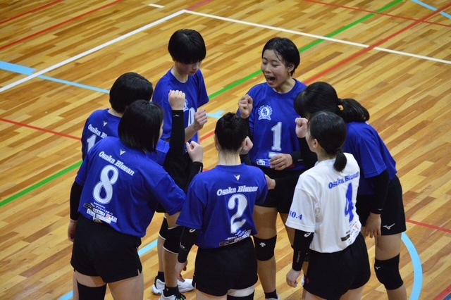 大阪ブルエン女子　大阪信愛高校練習ゲーム
